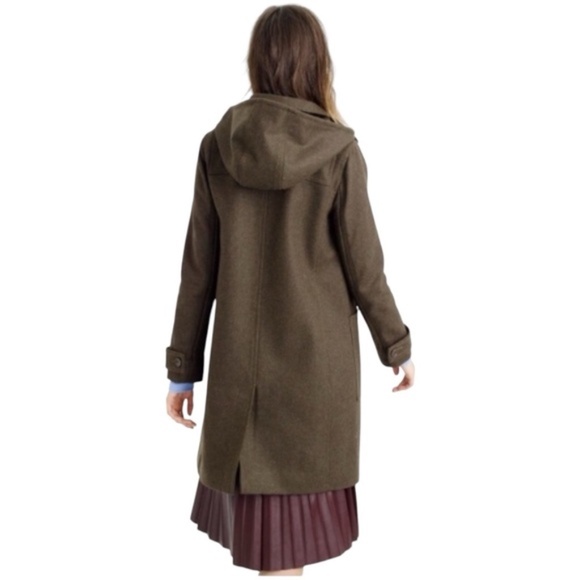 J Crew Collection toggle coat in Italian wool-blend melton - Picture 10 of 15